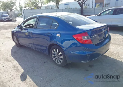 2012 Honda Civic Ex z USA, uszkodzony, nr VIN 19XFB2F8XCE046489